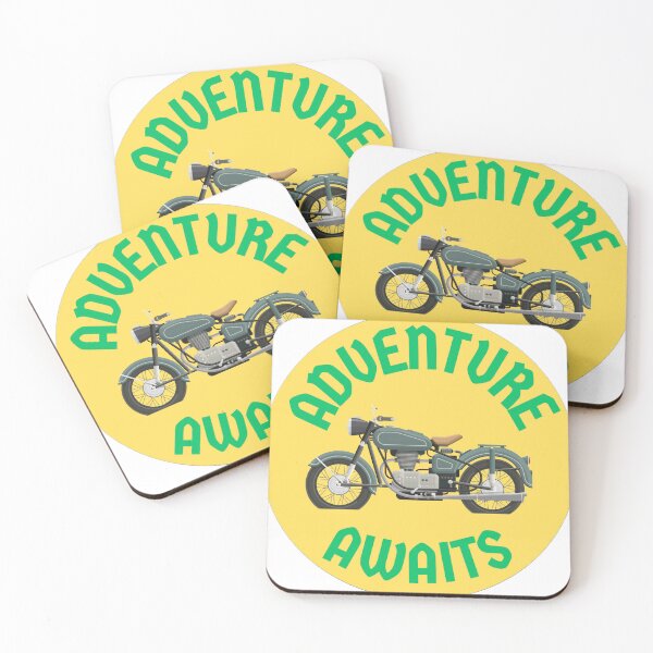 Item preview, Adventure  Awaits  Bike Trip Design designed and sold by Design E Khaas.