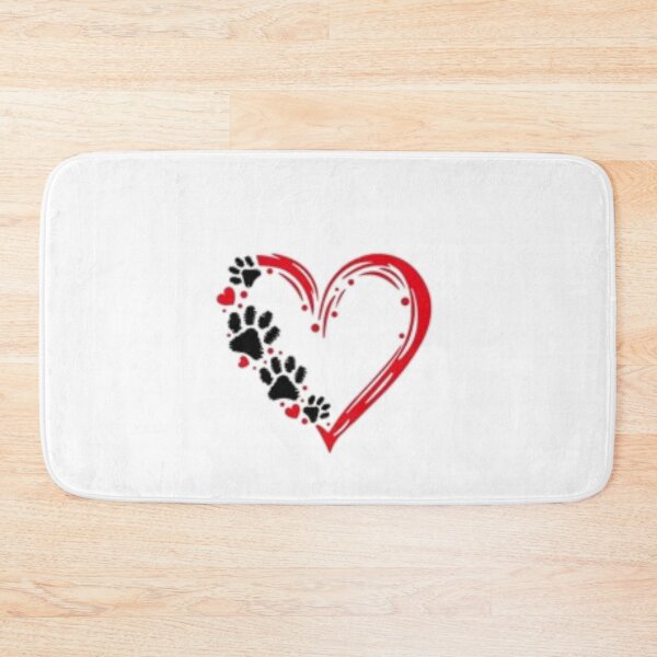 Item preview, Dog Paw Print T-Shirt, Short Sleeve Crew Neck Casual For Spring & Summer designed and sold by Do-It-Over.