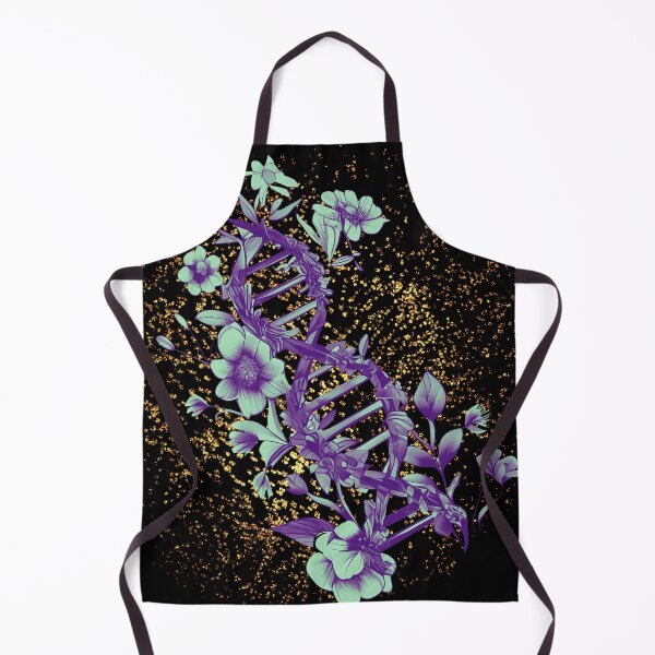Item preview, Floral DNA Strand - In My DNA - Mint, Purple Hues designed and sold by AncestralEchoes.