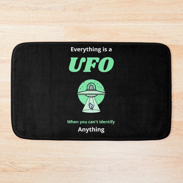 Item preview, Everything is a UFO when you can't identify anything. Skeptic, rational  designed and sold by Cajattire.