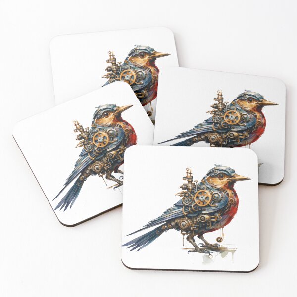 Item preview, Steampunk Bird made of Clockwork Gears designed and sold by SchorlCraft.