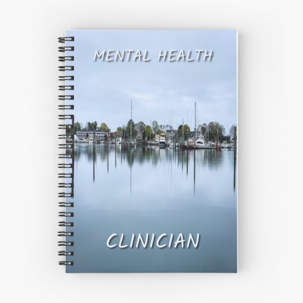 Aperçu de l'œuvre Clinicien en santé mentale créée et vendue par ClearNight.