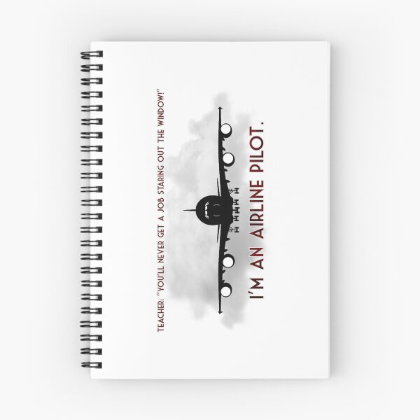 Item preview, "I'm an airline pilot" designed and sold by JadeRyder.