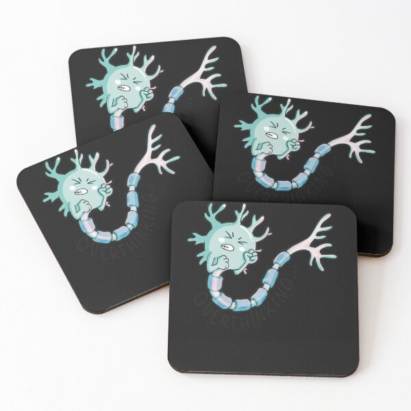 Item preview, Overthinking Neuron designed and sold by sofialangleya.