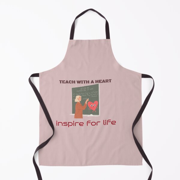 Item preview,  Inspiring Education: Teach with a Heart - Inspirational Quotes designed and sold by zeddy-store.