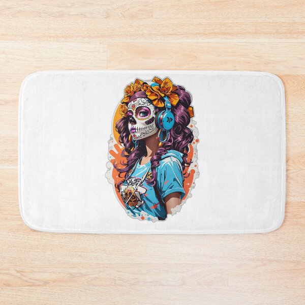 Item preview, Sugar Skull Girl: A Vibrant Celebration of Life designed and sold by ViralVibeLab.