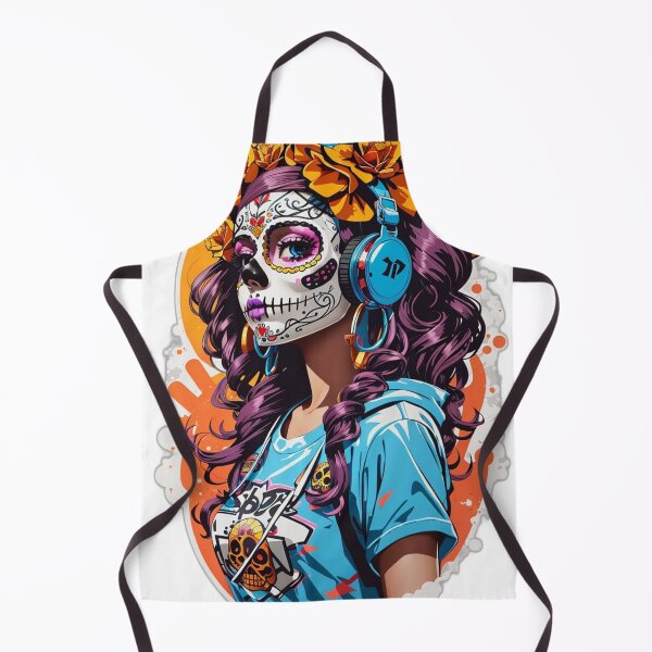 Item preview, Sugar Skull Girl: A Vibrant Celebration of Life designed and sold by ViralVibeLab.