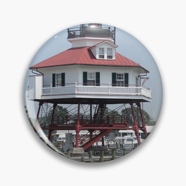Item preview, Drum Point Lighthouse at Calvert Marine Museum, Solomons, Maryland designed and sold by BradKnorrArt.