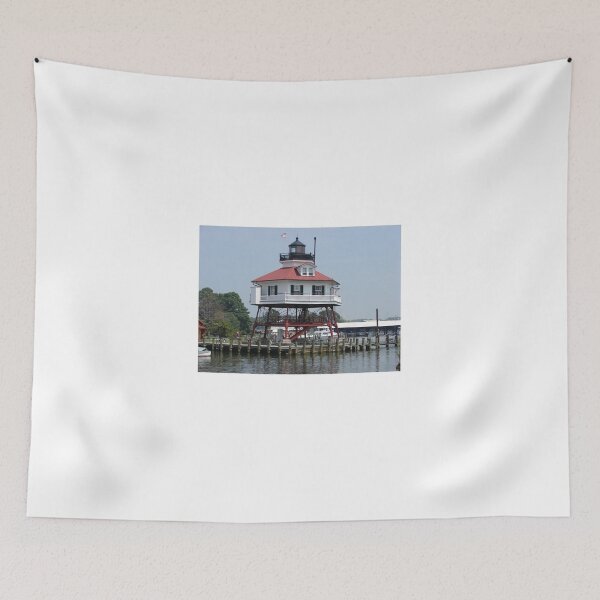 Item preview, Drum Point Lighthouse at Calvert Marine Museum, Solomons, Maryland designed and sold by BradKnorrArt.