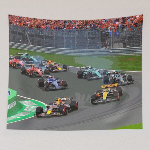 Item preview, First Corner of the 2023 Dutch Grand Prix at Zandvoort designed and sold by Rodissimus1984.