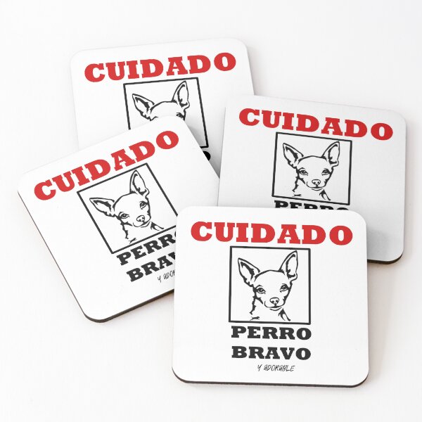 Item preview, Perro Bravo y Adorable designed and sold by TropiCol Creations.