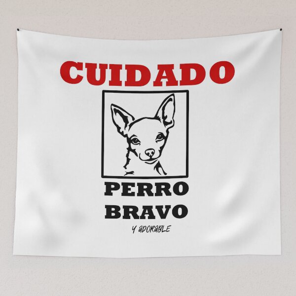 Item preview, Perro Bravo y Adorable designed and sold by TropiCol Creations.