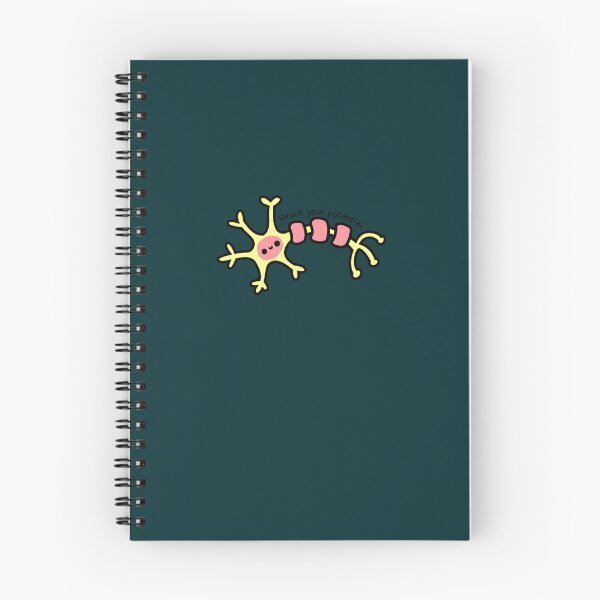 Item preview, Reach your potential - Cute Neuron - Psychology  designed and sold by sofialangleya.