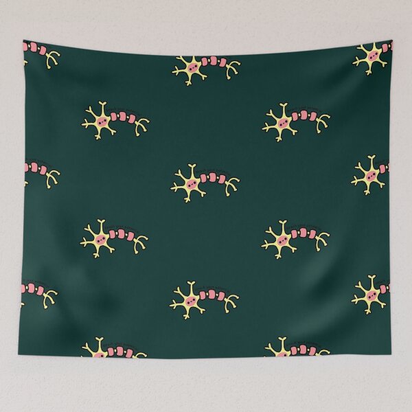 Item preview, Reach your potential - Cute Neuron - Psychology  designed and sold by sofialangleya.