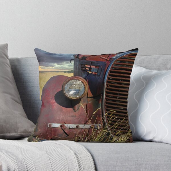 Item preview, Two Ton -  Details of an Abandoned, Rusty Two Ton Truck in a Field designed and sold by Amanda White.