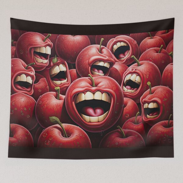 Item preview, Surreal Laughing Apples designed and sold by Shannon Hilson.