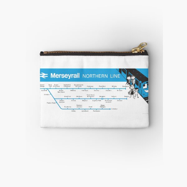 Item preview, Merseyrail Northern Line Carriage Map 1971 designed and sold by traincrewdesign.