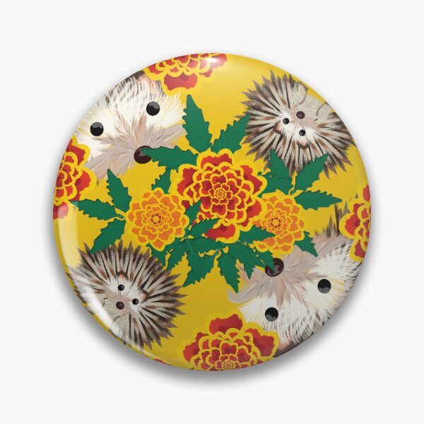 Item preview, Hedgehogs & Marigolds High Visibility designed and sold by simplymslori.