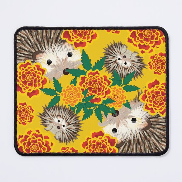 Item preview, Hedgehogs & Marigolds High Visibility designed and sold by simplymslori.