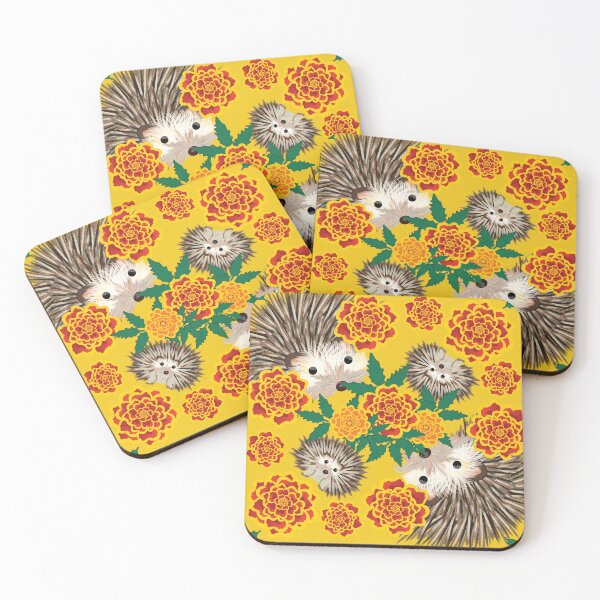 Item preview, Hedgehogs & Marigolds High Visibility designed and sold by simplymslori.