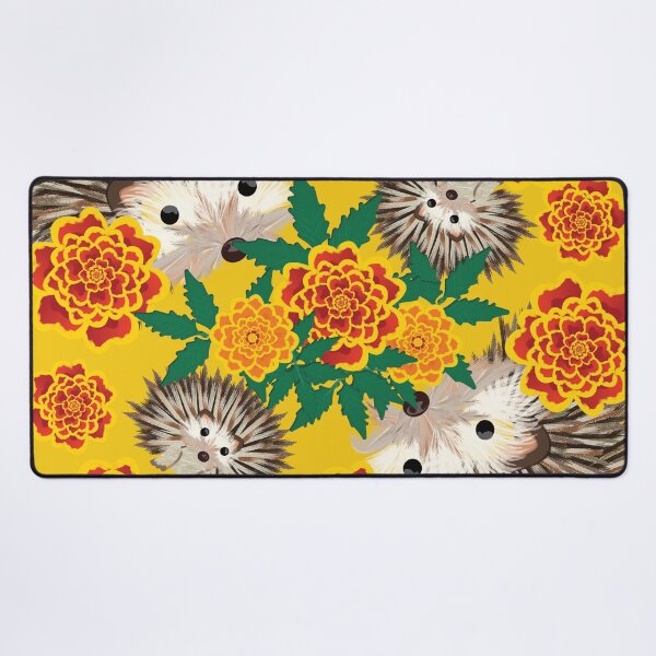Item preview, Hedgehogs & Marigolds High Visibility designed and sold by simplymslori.