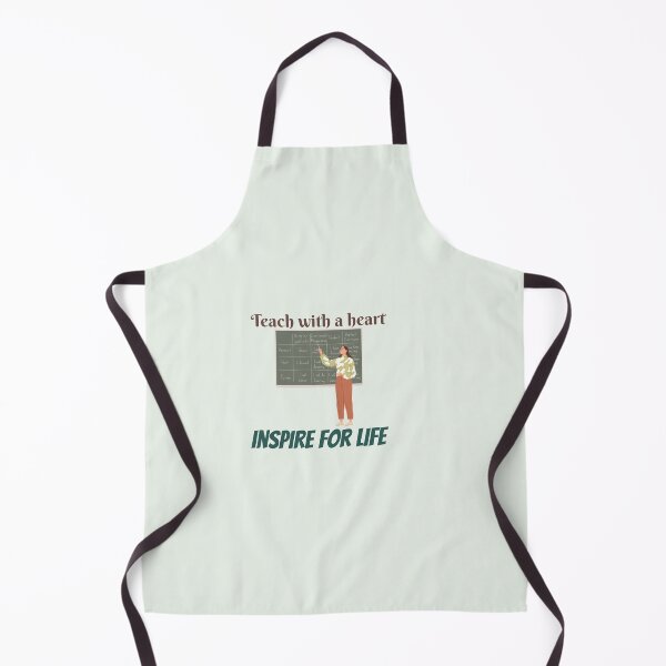 Item preview, Inspiring Education: Teach with a Heart- Inspirational Quotes designed and sold by zeddy-store.