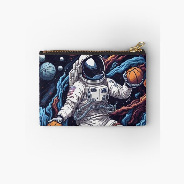 Item preview, Zero-Gravity Slam Dunk: Astronaut's Basketball Triumph in Space designed and sold by ViralVibeLab.