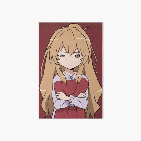 Toradora - Taiga Aisaka - Seate. Art Board Print by Goka-Art