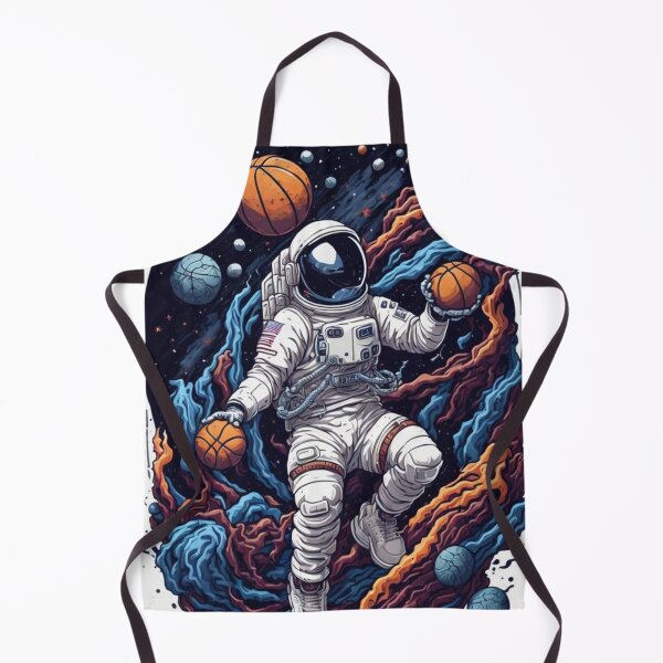 Item preview, Zero-Gravity Slam Dunk: Astronaut's Basketball Triumph in Space designed and sold by ViralVibeLab.