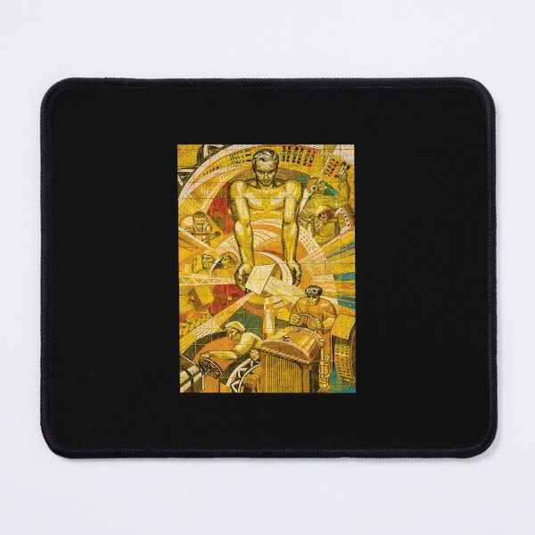 Item preview, Factory Worker - Volgograd Tractor Factory Mosaic 	 		 designed and sold by ywepjxqcp6.