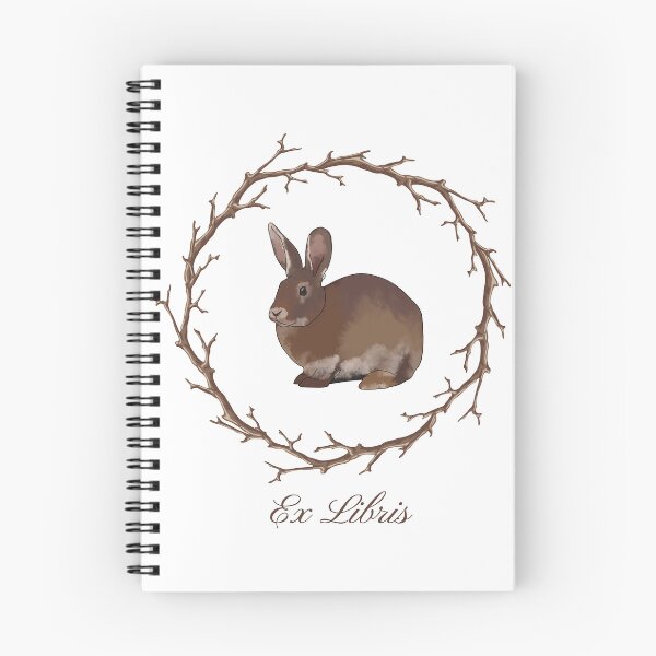 Item preview, Rabbit Ex Libris designed and sold by Roaming  the Greenwood.