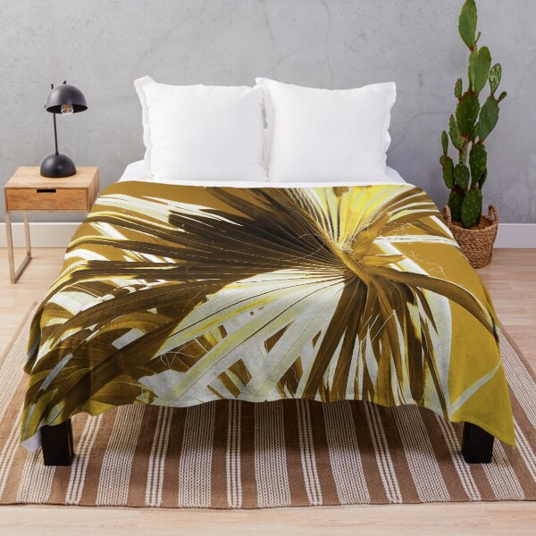 Item preview, Yellow-Pineapple Hues Chic Palm Leaves Fine Art designed and sold by DEC02.