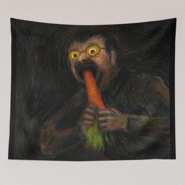 Item preview, Steven Seagal Devouring His Carrot designed and sold by InkTheCrow.