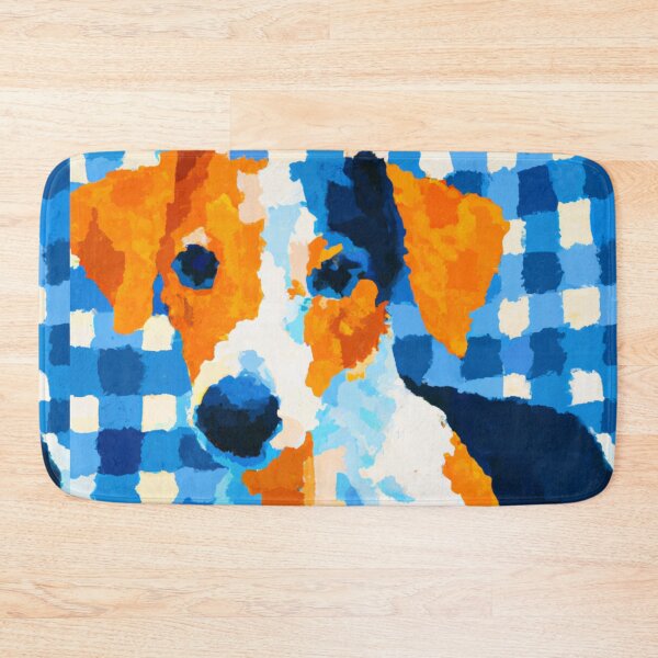 Item preview, Beagle as the Gingham Dog in Style of Painting (AI Generated Art) designed and sold by Cowboy Folly.
