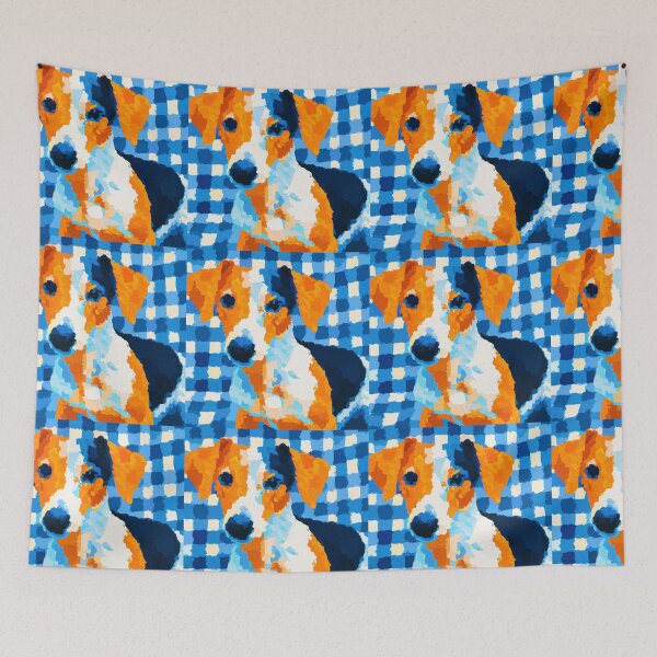 Item preview, Beagle as the Gingham Dog in Style of Painting (AI Generated Art) designed and sold by Cowboy Folly.