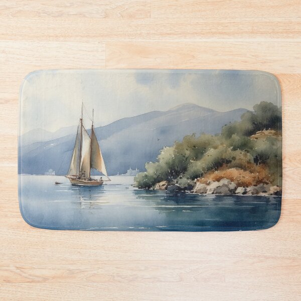 Item preview, Sailboat Watercolor designed and sold by Offsite.