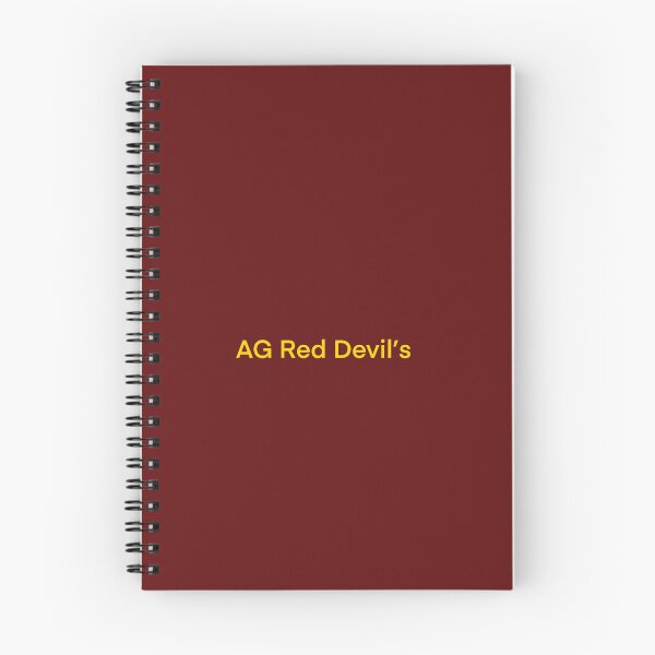 Item preview, A drawing of a big maroon screen with the words Ag Red Devils. designed and sold by lukesubbby.