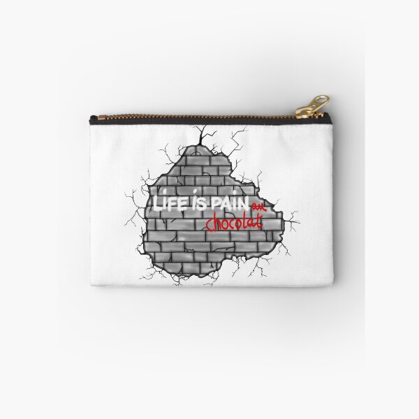 Item preview, Life is pain...au chocolat designed and sold by Ben-ArtNdraws.