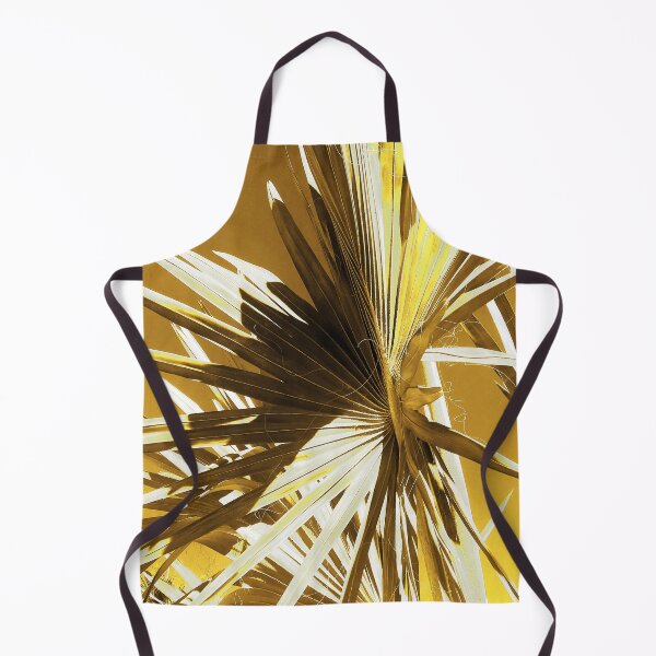 Item preview, Yellow-Pineapple Hues Chic Palm Leaves Fine Art designed and sold by DEC02.