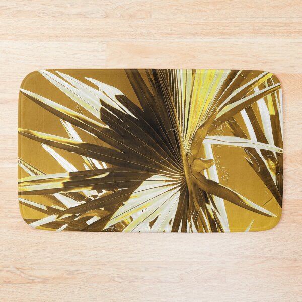 Item preview, Yellow-Pineapple Hues Chic Palm Leaves Fine Art designed and sold by DEC02.