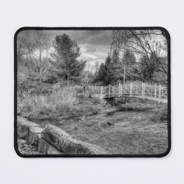 Item preview, A Quaint Foot Bridge in Sayen Park Hamilton New Jersey designed and sold by BradKnorrArt.