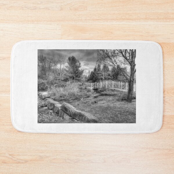 Item preview, A Quaint Foot Bridge in Sayen Park Hamilton New Jersey designed and sold by BradKnorrArt.