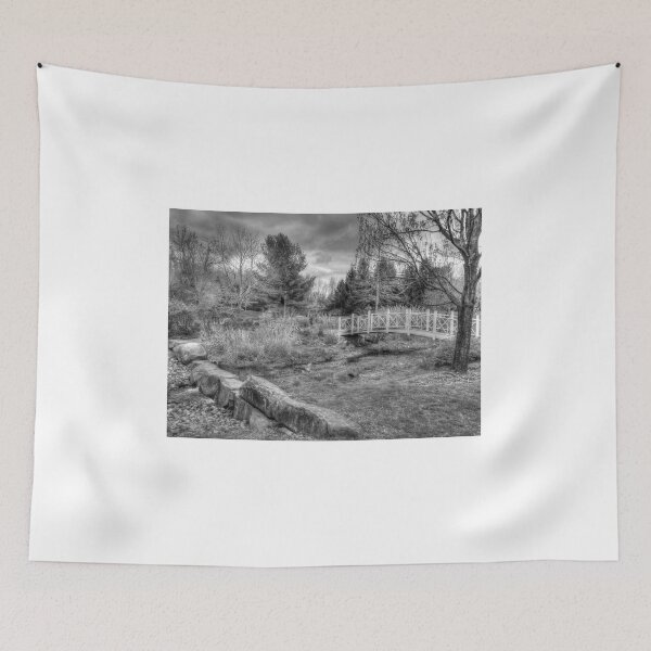 Item preview, A Quaint Foot Bridge in Sayen Park Hamilton New Jersey designed and sold by BradKnorrArt.