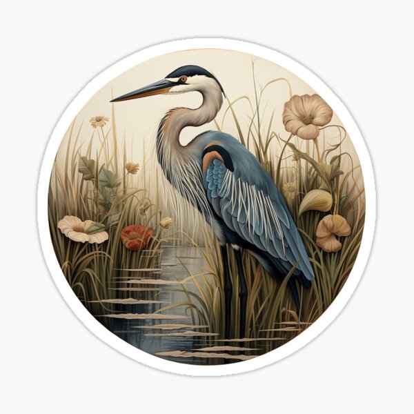 Item preview, Great Blue Heron designed and sold by FairweatherTees.