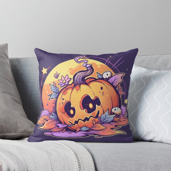 Artikelvorschau, Geisterhaftes Jack-O-Lantern-Halloween-Design entworfen und verkauft von InkedBeasts.
