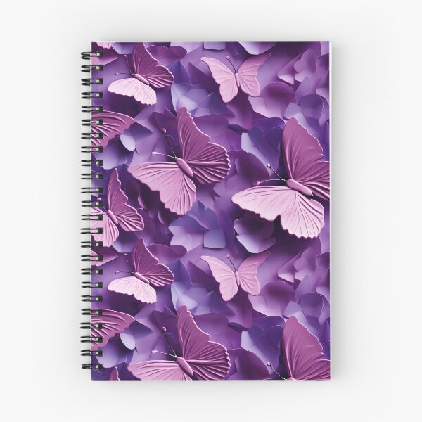 Item preview, Purple Butterflies And Flowers designed and sold by Yannick Steyaert.