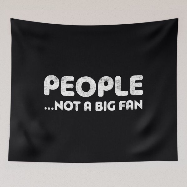 Item preview, People Not A Big Fan Tri-Blend 		 designed and sold by evtnzzkrpz50.