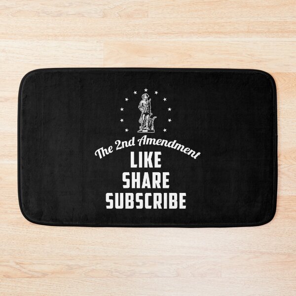 Item preview, Like Share Subscribe 2nd Amendment designed and sold by twHistory.