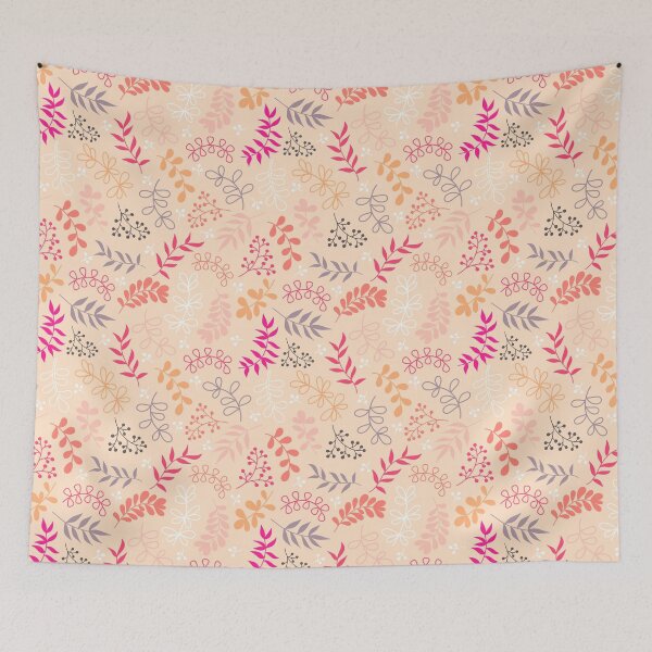 Item preview, Flowing Leaves Botanical Nature Leaf Pattern designed and sold by Nicola-Rowe.
