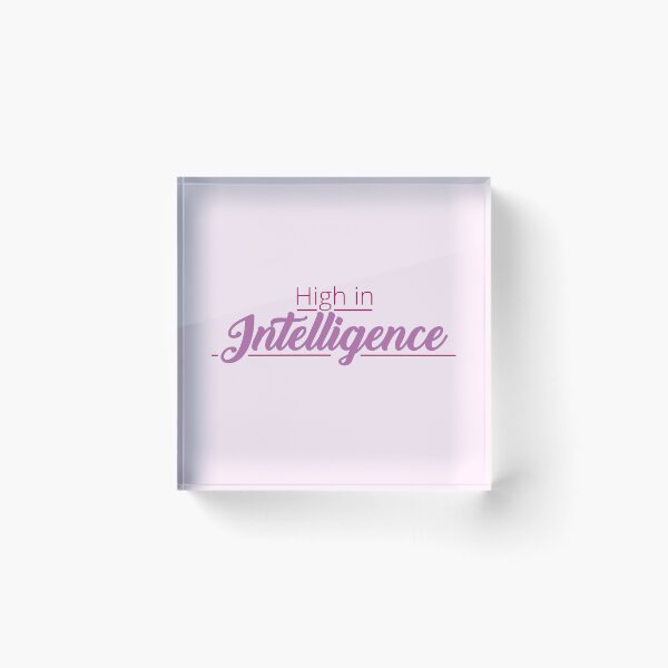Item preview, High in Intelligence Women designed and sold by Artsemg.
